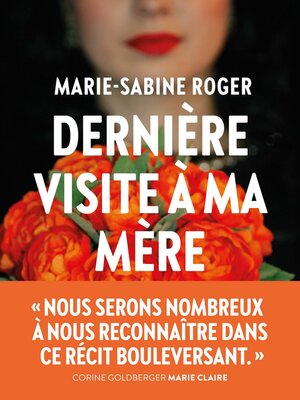 cover image of Dernière visite à ma mère